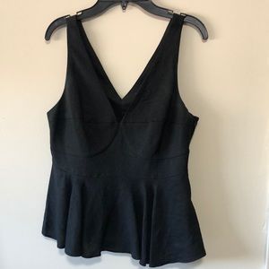 Black corset top